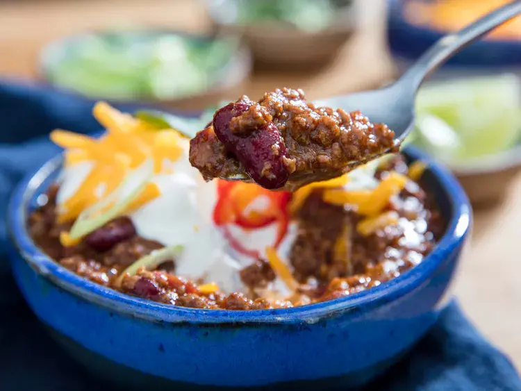 Pressure Cooker Ground Beef Chili